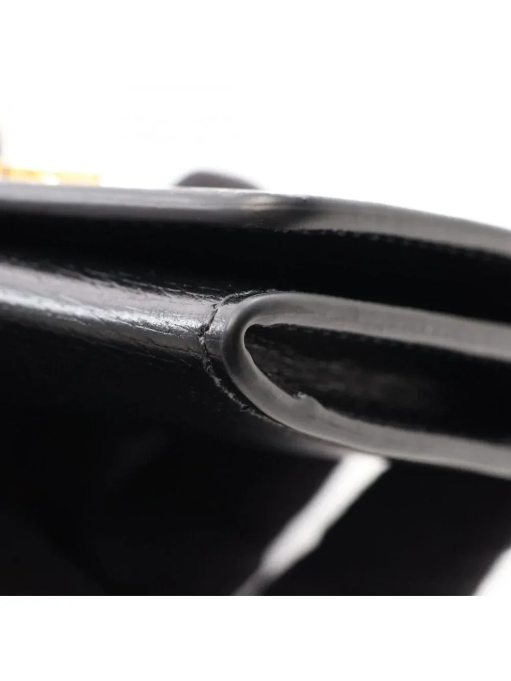 Gucci Card Slot Script Black Leather